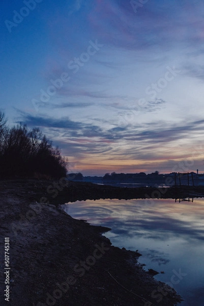 Obraz colored sunsets