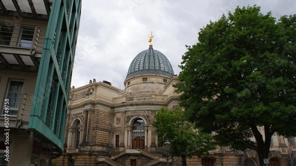 Obraz Frauenkirche, Dresden,kirche, architektur, cathedral, domes, bauwerk, religion, orientierungspunkt, italien, europa, anreisen, paris, basilika, stadt, venediger, himmel, fra, geschichte, fremdenverkeh