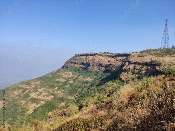 Fototapeta view from the hill