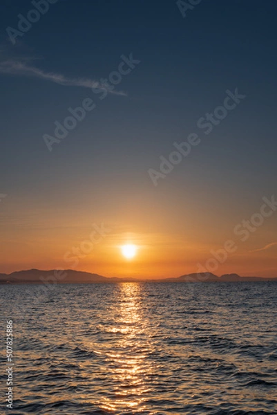 Obraz 宍道湖の御来光