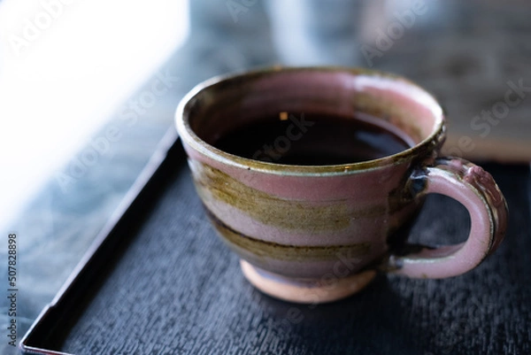 Obraz レトロなコーヒーカップ