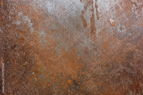 Obraz Background with rust metal