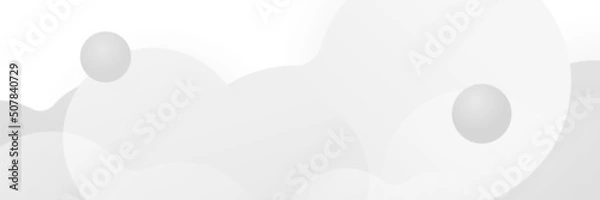 Fototapeta White abstract banner background