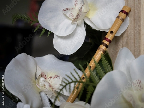 Fototapeta Bansuri flute 