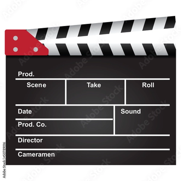 Obraz Film clapperboard