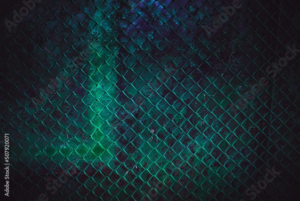 Fototapeta Metal grid. Dark Backgrounds. Rock surface with cracks. Abstract texture. Rock texture. Wall Copper texture. Structure Rock pile. Stone background. Rock background.