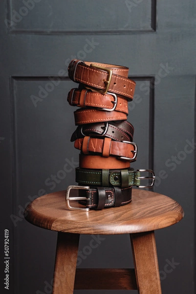 Obraz Quality handmade straps on the rack