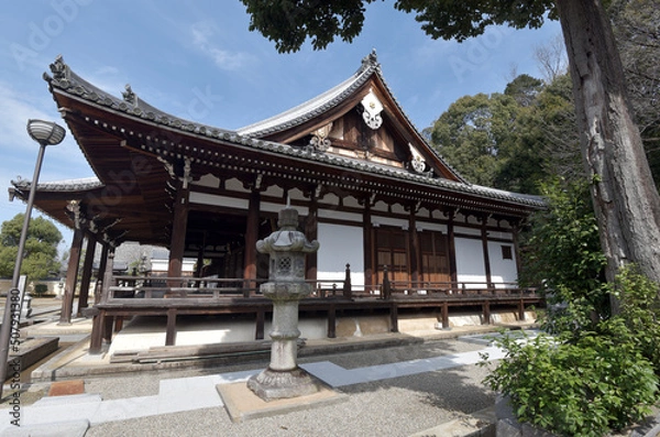 Fototapeta 宝塔寺　本堂　京都市伏見区深草