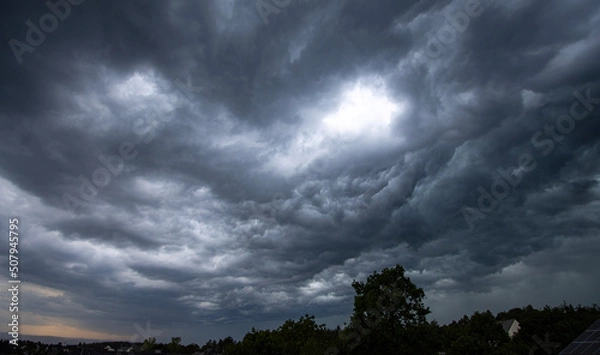 Obraz Gewitterwolken