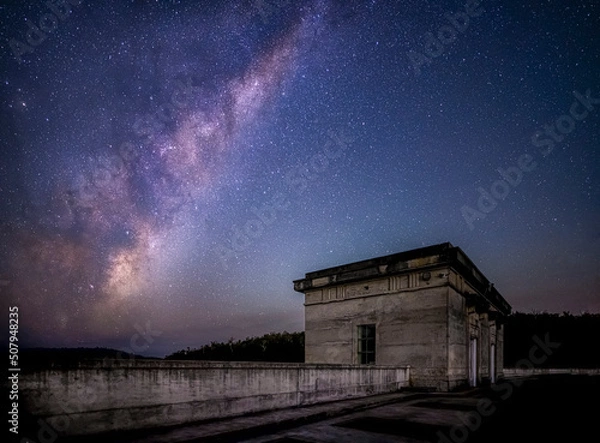 Obraz The Milky Way is the galaxy that includes our Solar System, with the name describing the galaxy's appearance from Earth