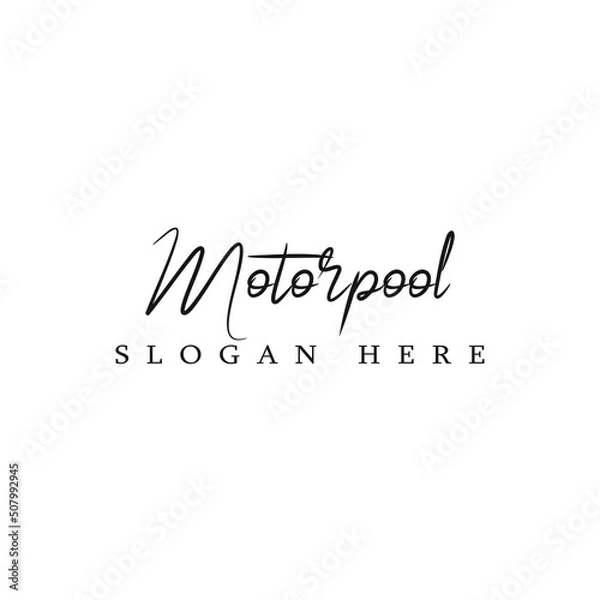 Fototapeta Hand-drawn lettering, cooking theme. Vector illustration, paint with a brush. Isolated phrase on white background.