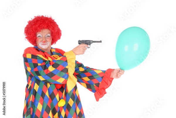 Obraz clown, halloween