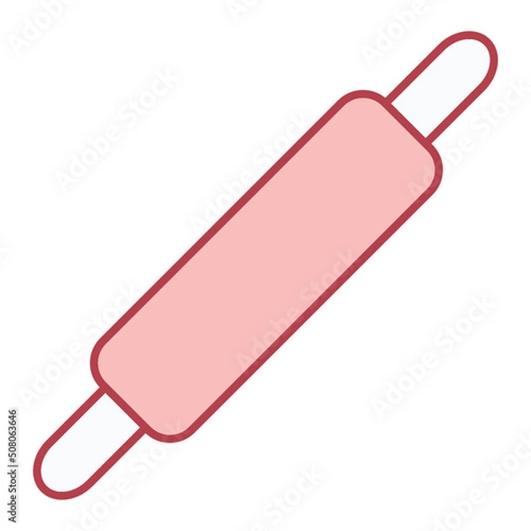 Fototapeta Rolling Pin Icon Design