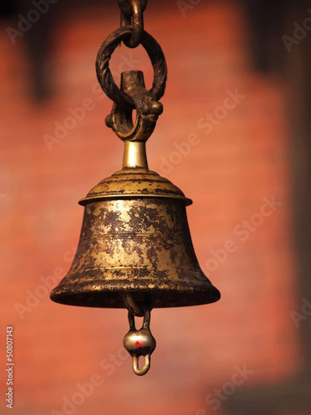 Fototapeta bell in temple