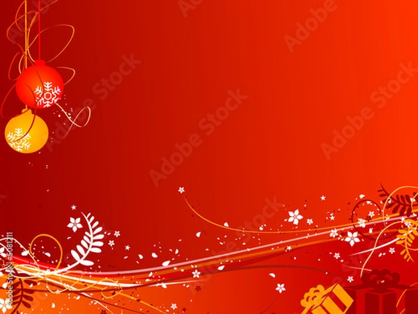 Obraz christmas background