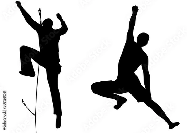 Obraz Climb in black