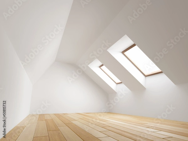 Fototapeta Empty new room