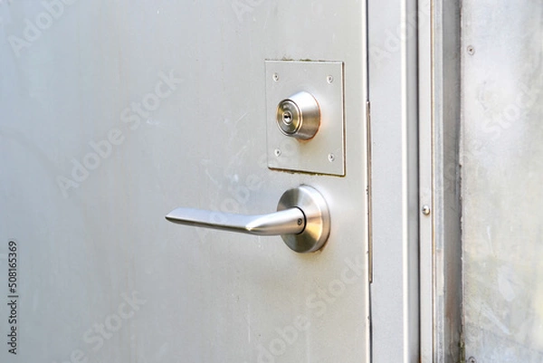 Fototapeta 扉のレバー