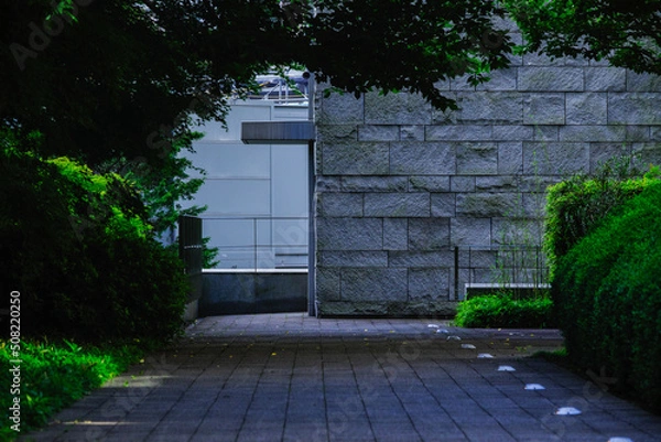 Fototapeta 東京都赤坂2丁目から見える街並