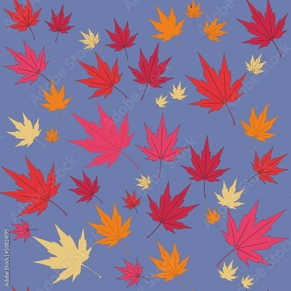 Obraz Seamless leaf ornament 553