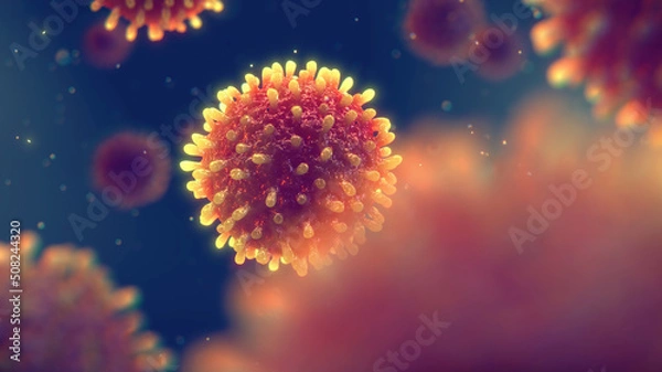 Obraz Viral hepatitis infection is caused by the hepatitis virus that leads to liver inflammation and damage. Hepatitis B,C and D viruses can cause chronic and long lasting infections