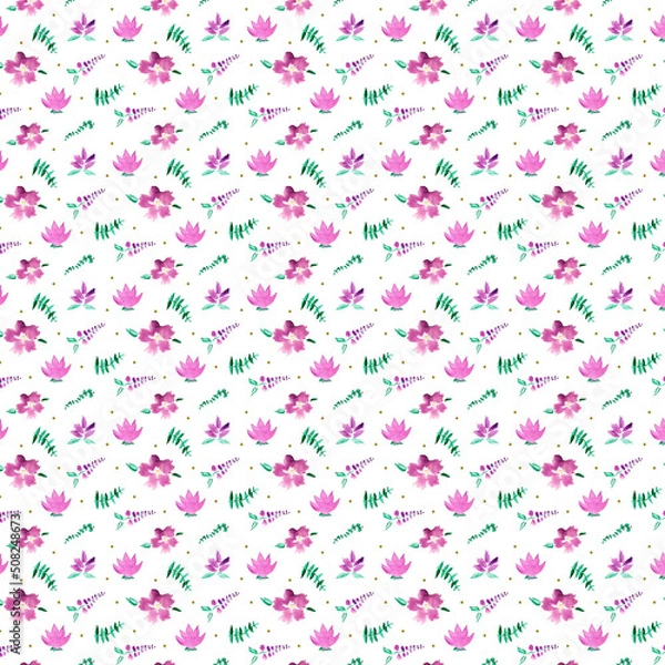 Obraz Flower pattern big
