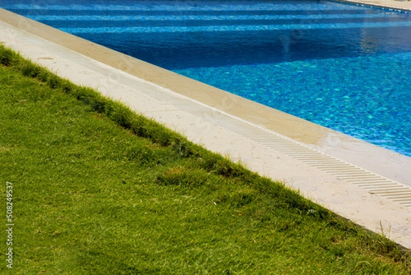 Obraz Blue Swimming Pool in a resort