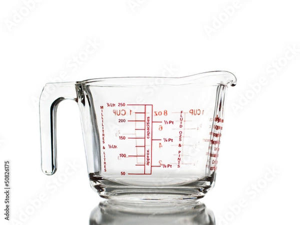 Obraz Measuring mug isolated
