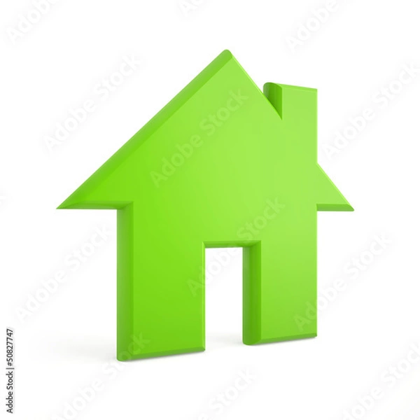 Obraz 3d home icon