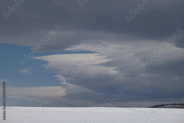 Fototapeta Ripped Clouds