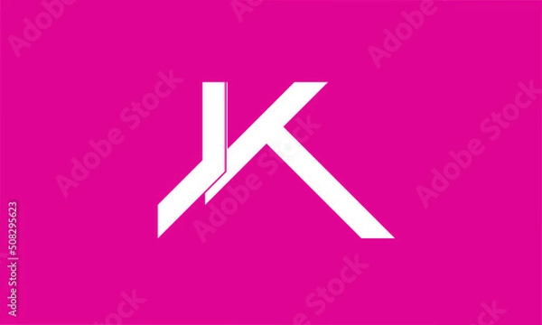 Obraz JK KJ J K Images Illustrations Vectors Letter