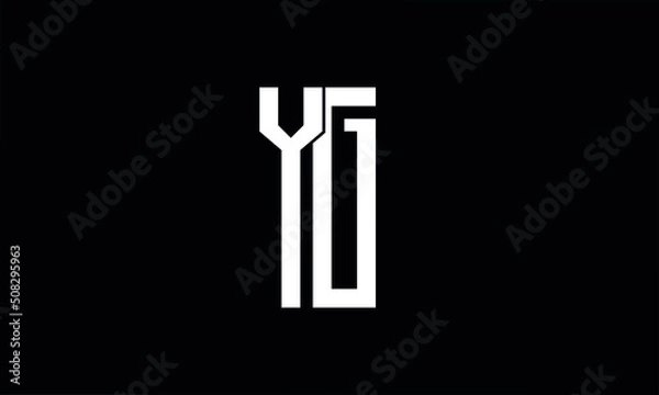 Obraz YG GY G Y Images Illustrations Vectors Letter