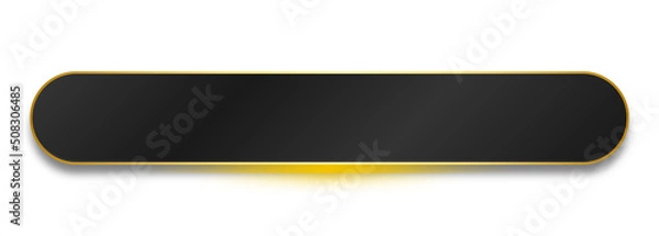 Fototapeta neon dark rectangle banner