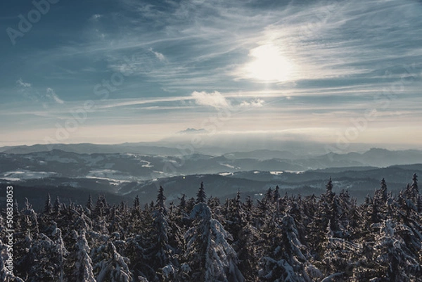 Obraz Mountain winter