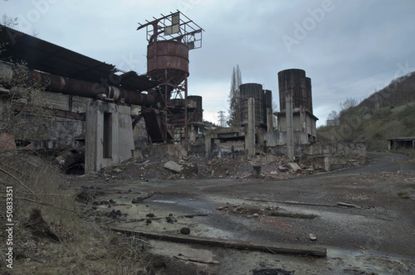 Obraz Mina de mercurio