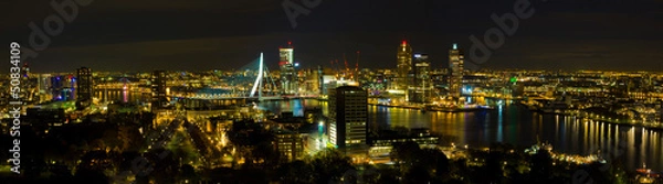 Obraz rotterdam at night