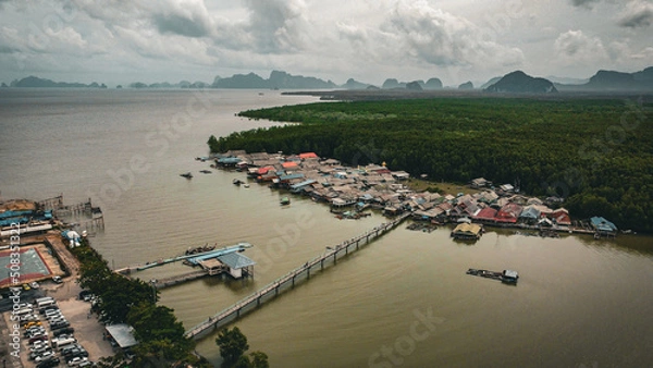 Obraz fishing village