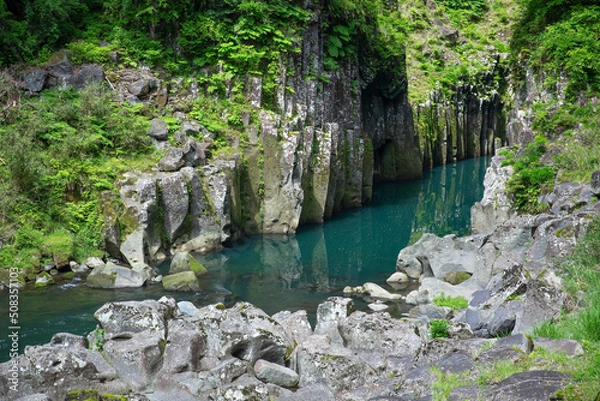 Obraz 宮崎県の高千穂峡
