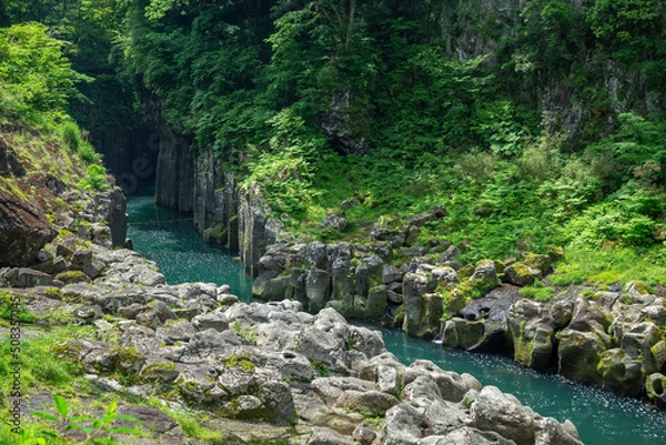 Obraz 宮崎県の高千穂峡