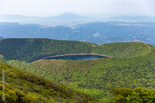 Obraz 霧島錦江湾国立公園の大浪池