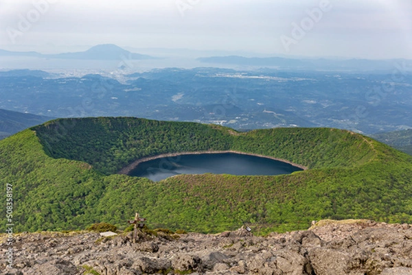Obraz 霧島錦江湾国立公園の大浪池