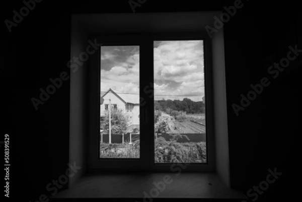Fototapeta window in the house