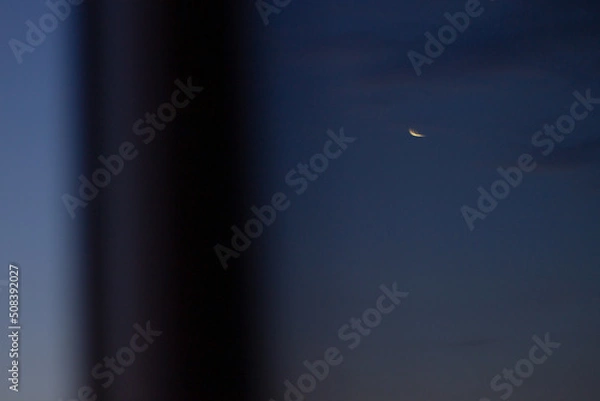 Fototapeta moon in the sky