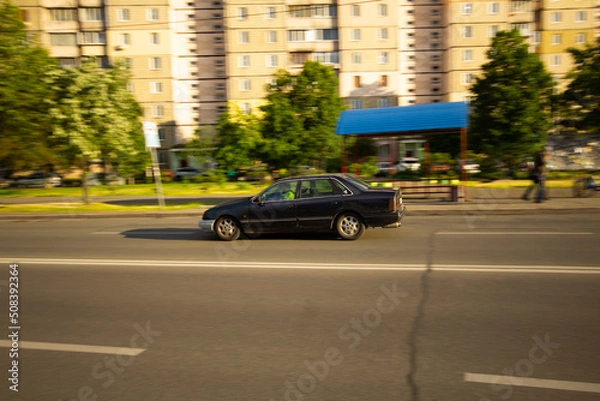 Obraz car on the road