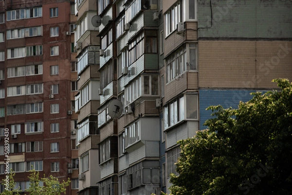 Obraz building in the city