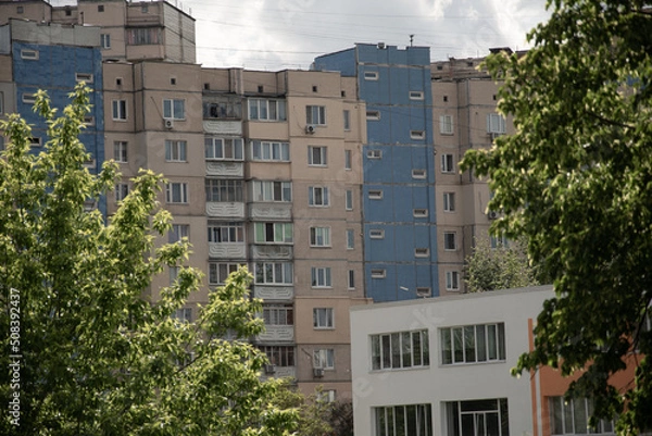 Obraz building in the city