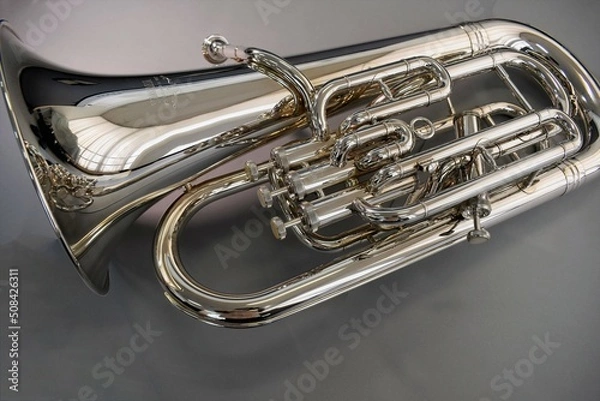 Obraz ユーフォニアム,シルバー,ピストン,マウスピース