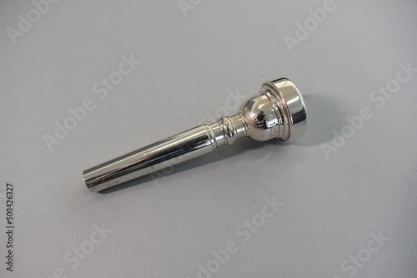 Obraz トランペット,シルバー,ピストン,マウスピース