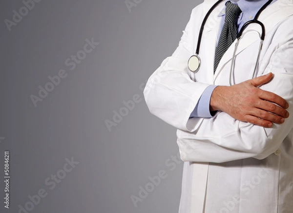 Fototapeta Doctor with a stethoscope