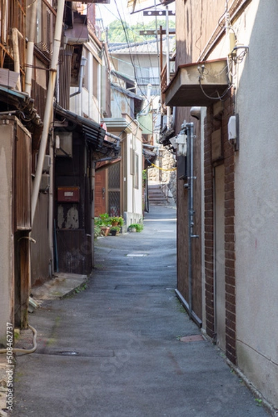 Obraz 広島県尾道の路地裏